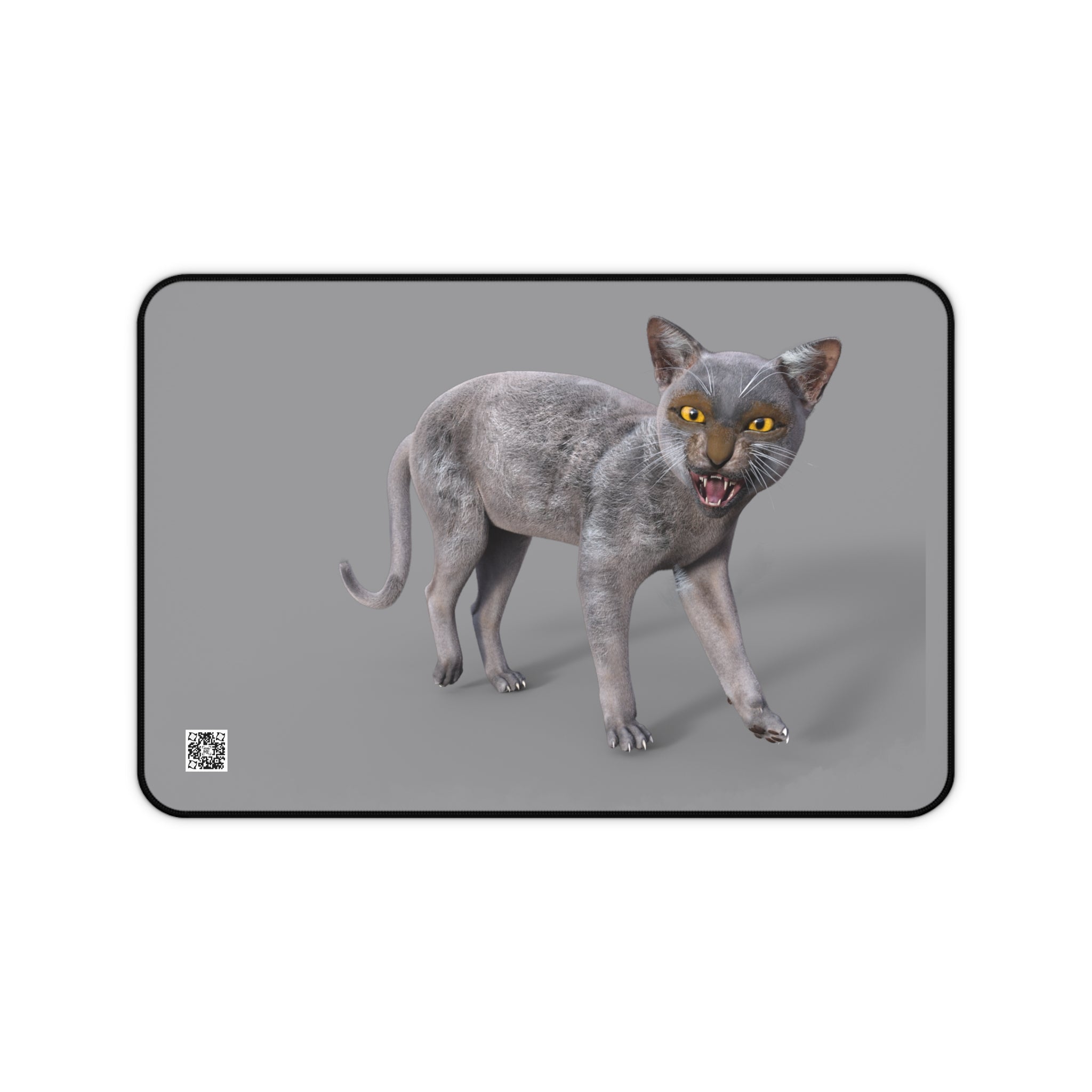 Werewolf Cat FIERCE Desk Mat
