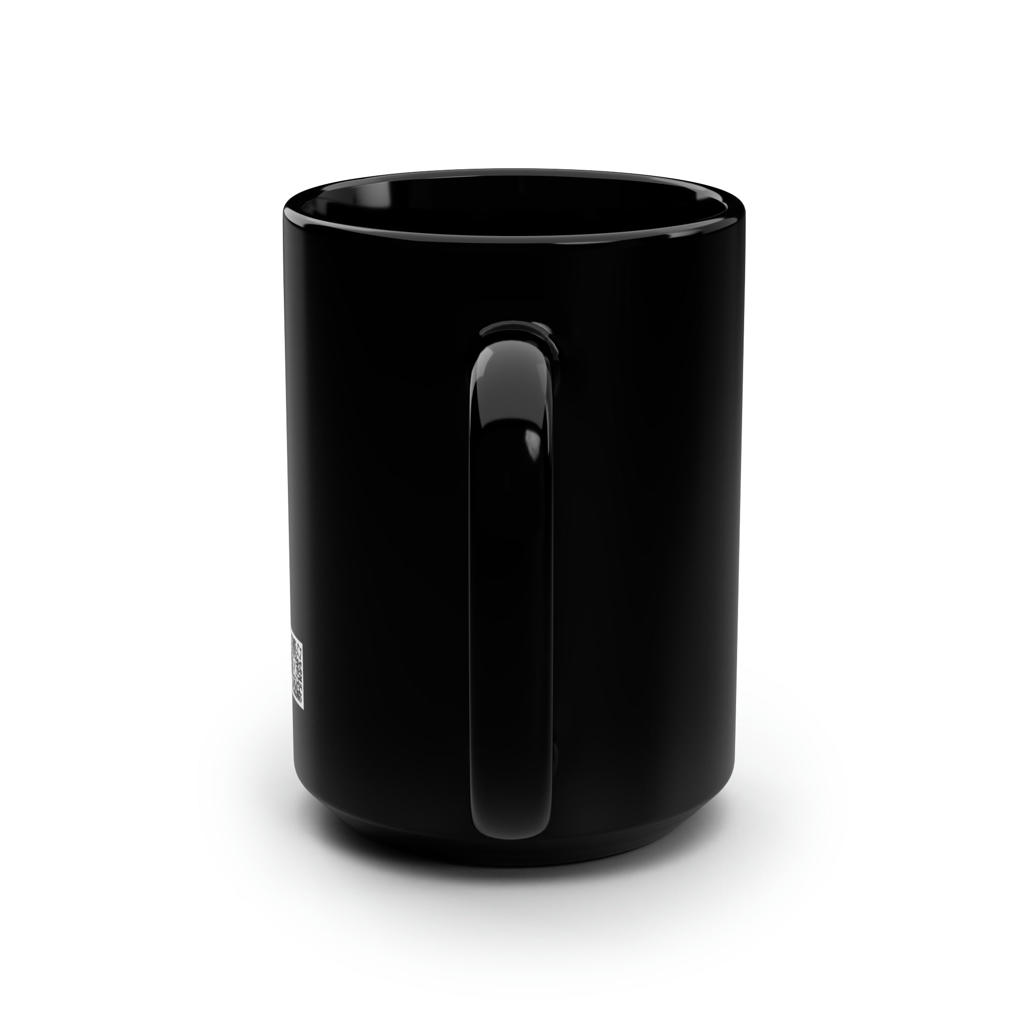 Werewolf Cat FIERCE Black Mug, 15oz