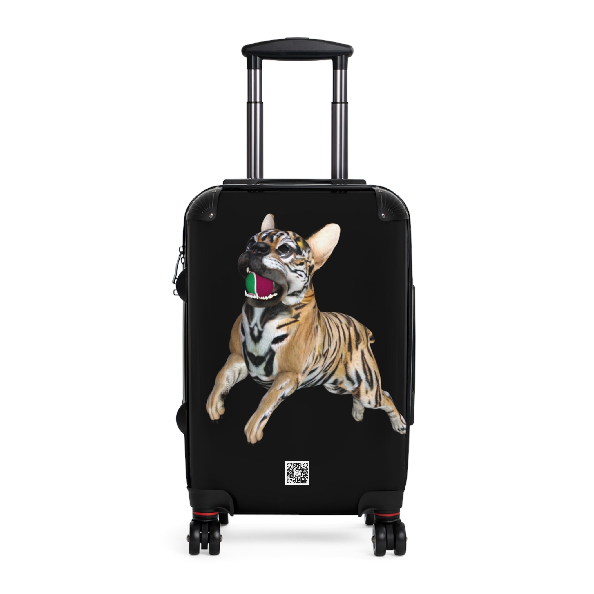 Tiger Frenchie (French Bulldog) TENNIS BALL ~ Suitcase *LIMITED EDITION