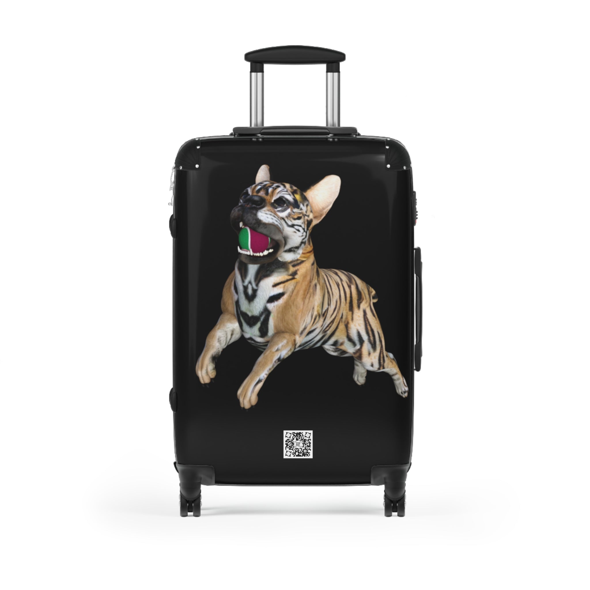 Tiger Frenchie (French Bulldog) TENNIS BALL ~ Suitcase *LIMITED EDITION