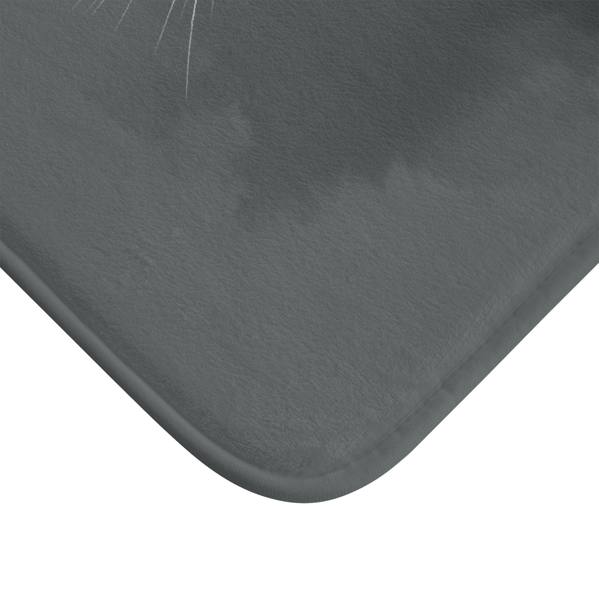 Werewolf Cat LOOKING AT YOU Bath Mat