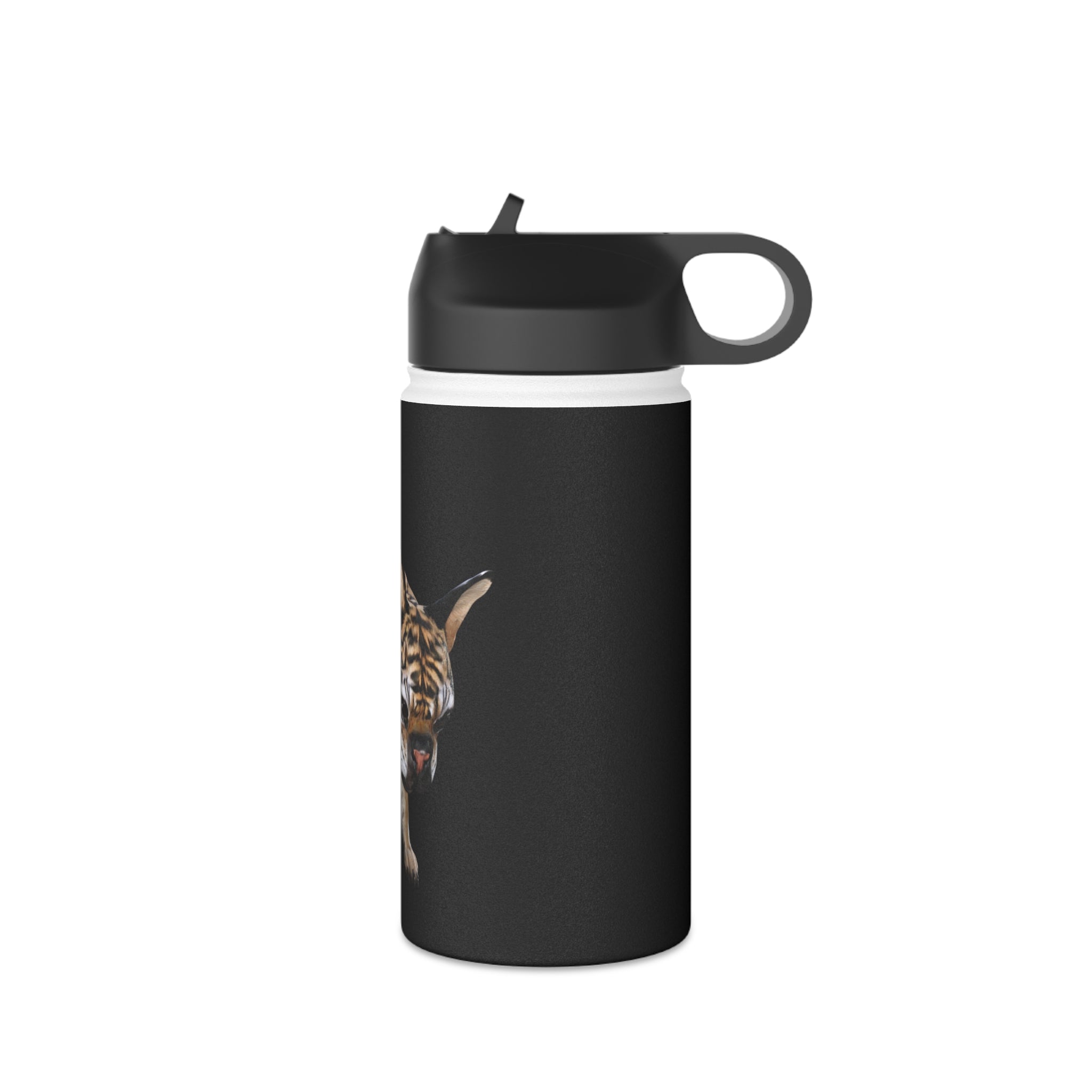 Tiger Frenchie (French Bulldog) ~ NAUGHTY Stainless Steel Water Bottle