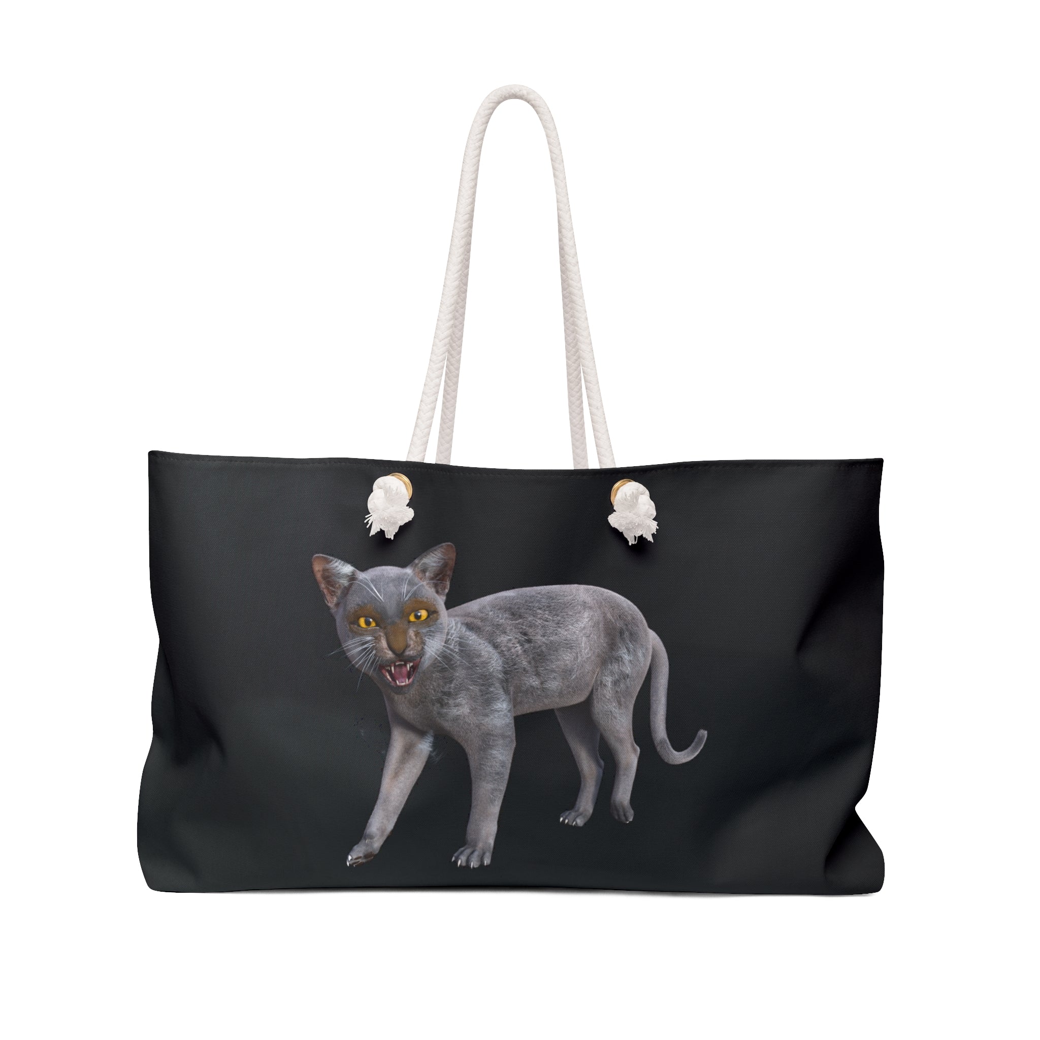 Werewolf Cat FIERCE ~ Weekender Bag (24 x 13 inches)