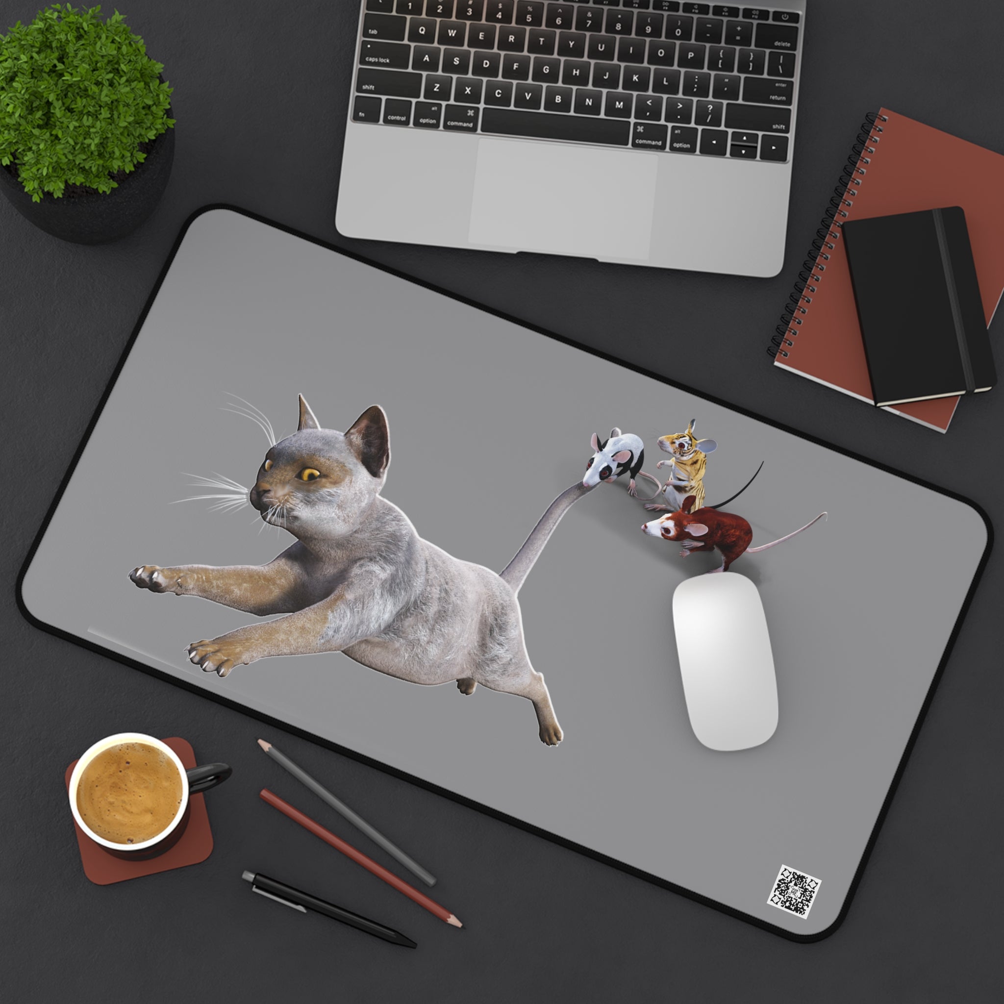 Werewolf Cat 3 MICE Desk Mat in 3 sizes