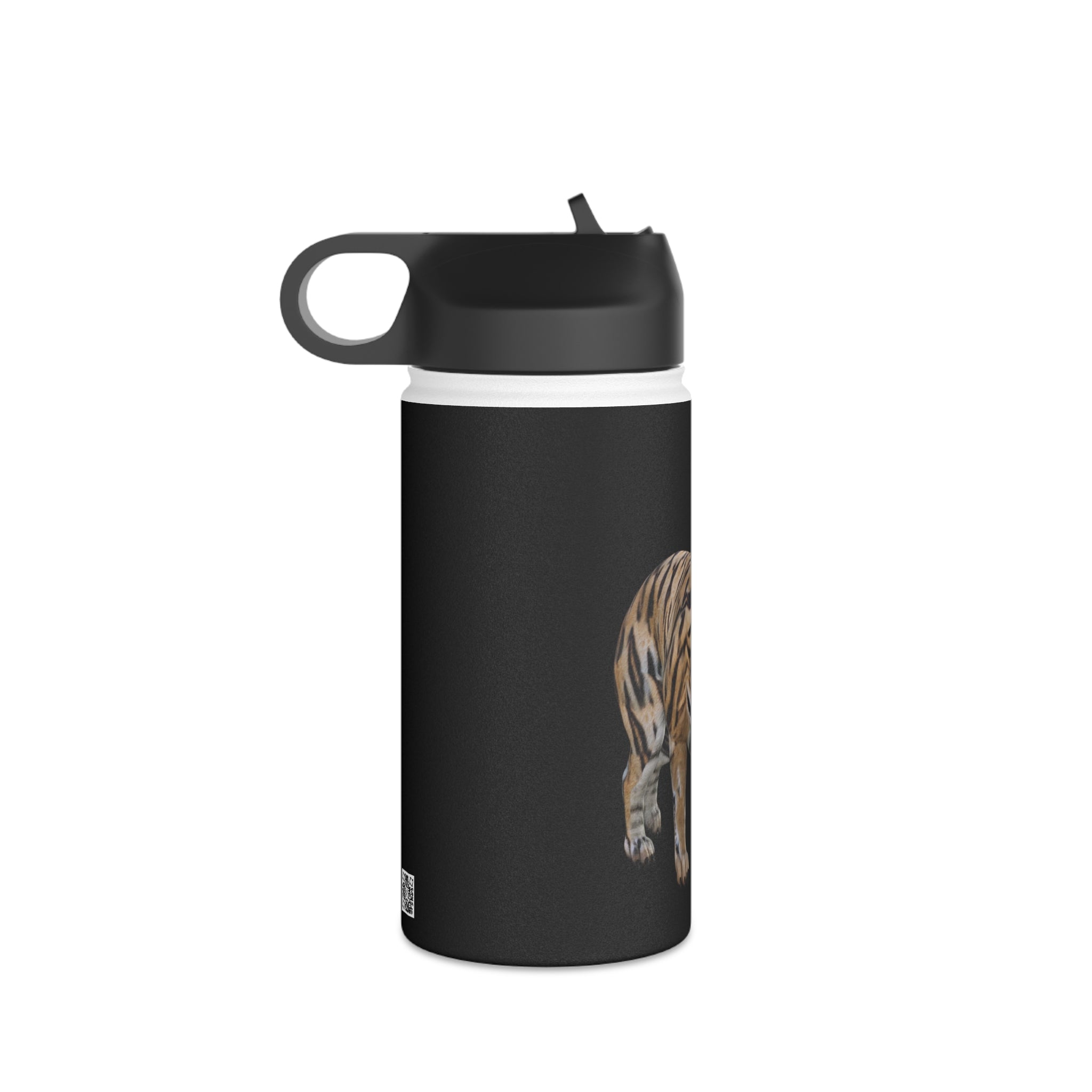 Tiger Frenchie (French Bulldog) ~ NAUGHTY Stainless Steel Water Bottle