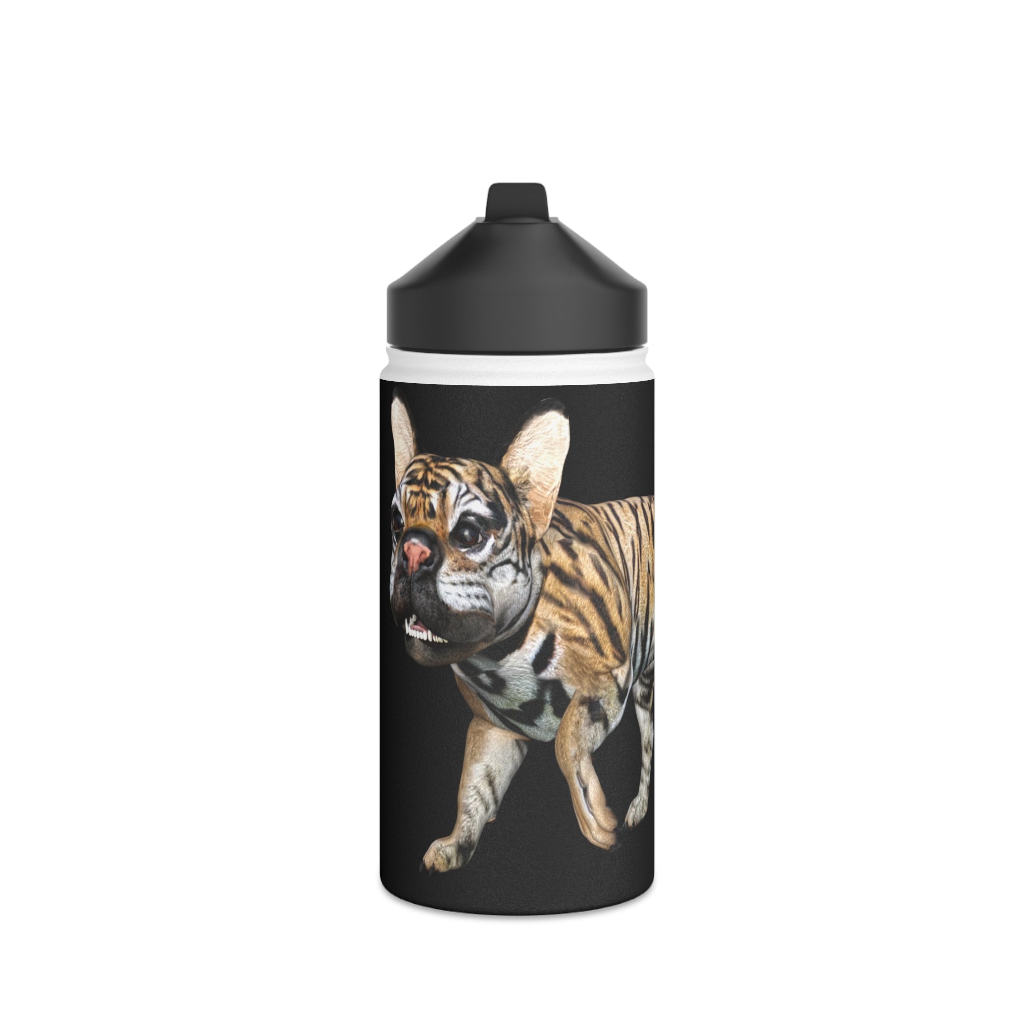 Tiger Frenchie (French Bulldog)~ CUTIE Stainless Steel Water Bottle