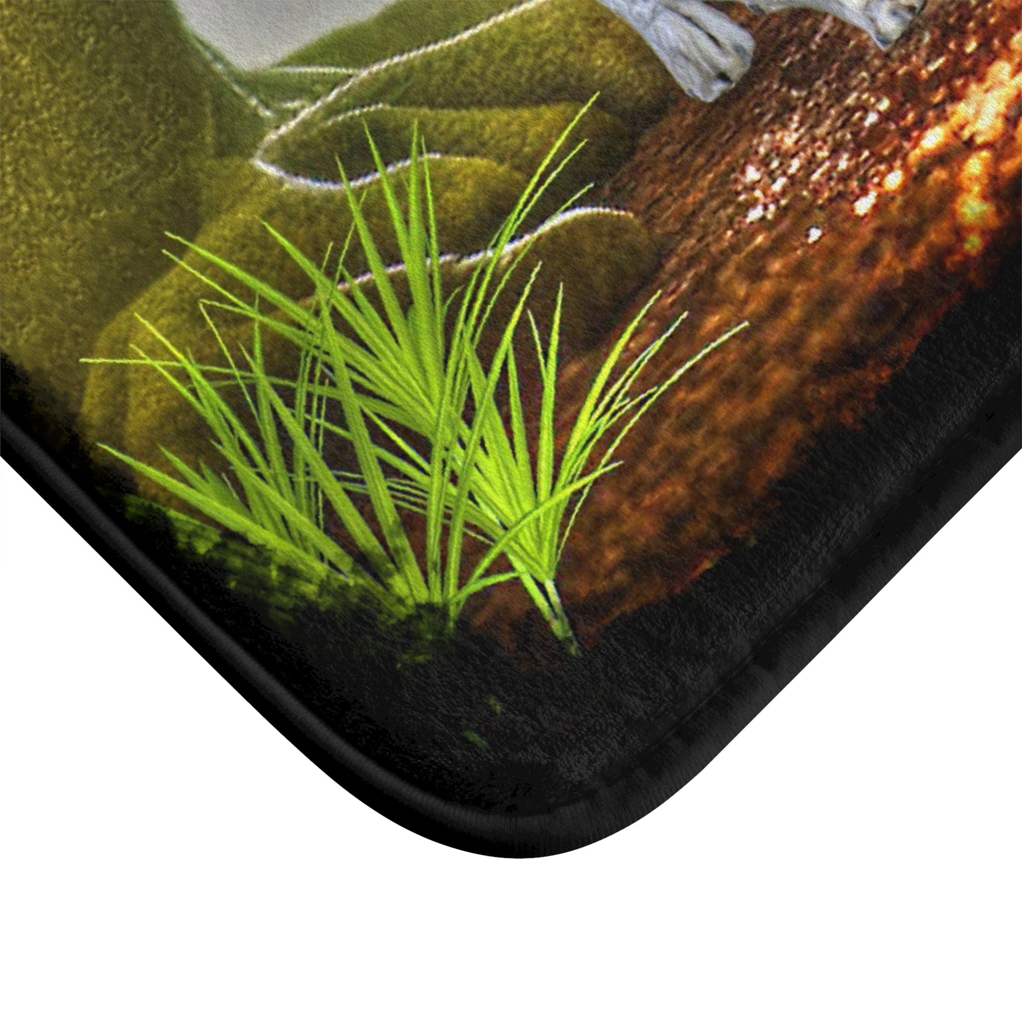 Anihowls™ ~ WOLF PUPS EXPLORING Bath Mat