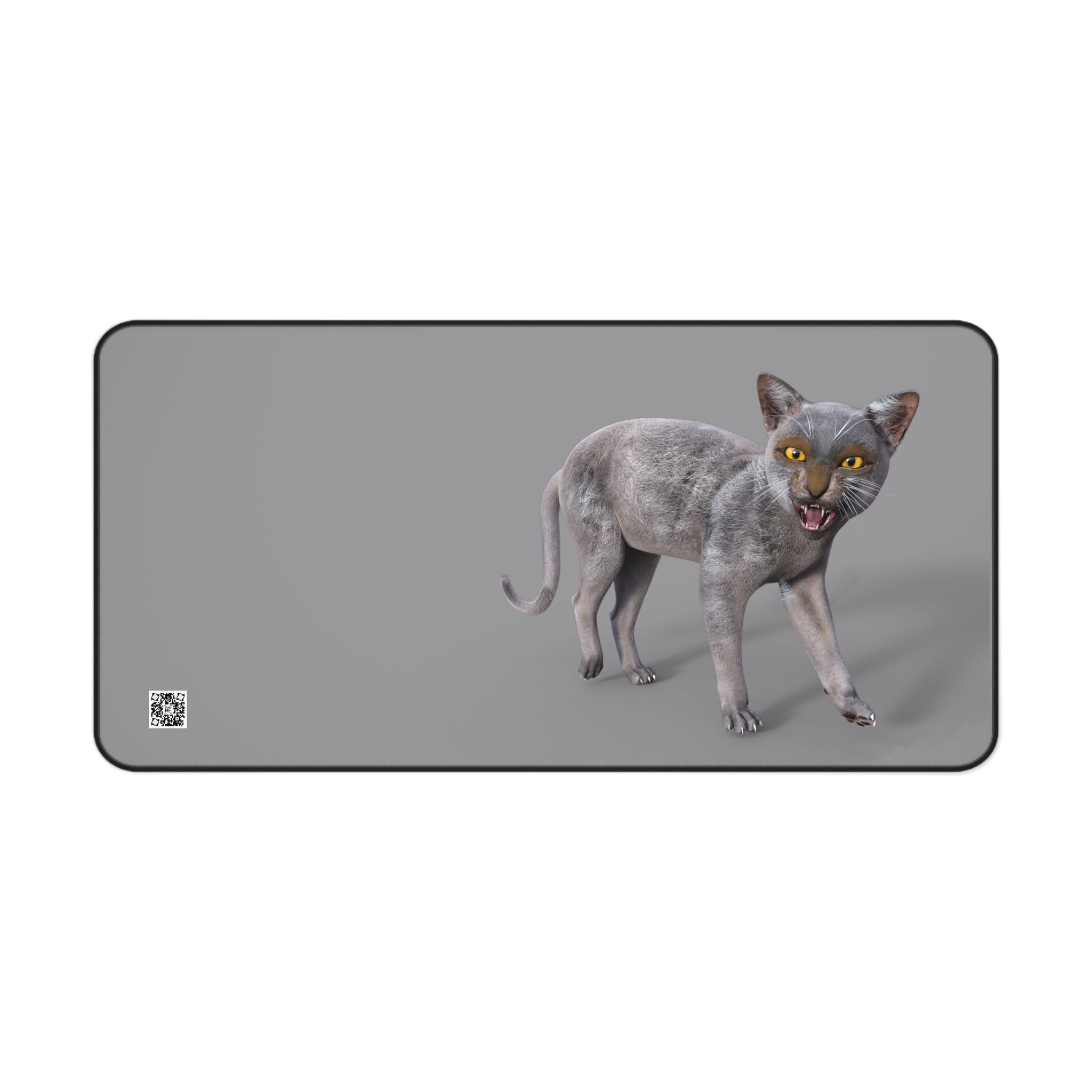 Werewolf Cat FIERCE Desk Mat