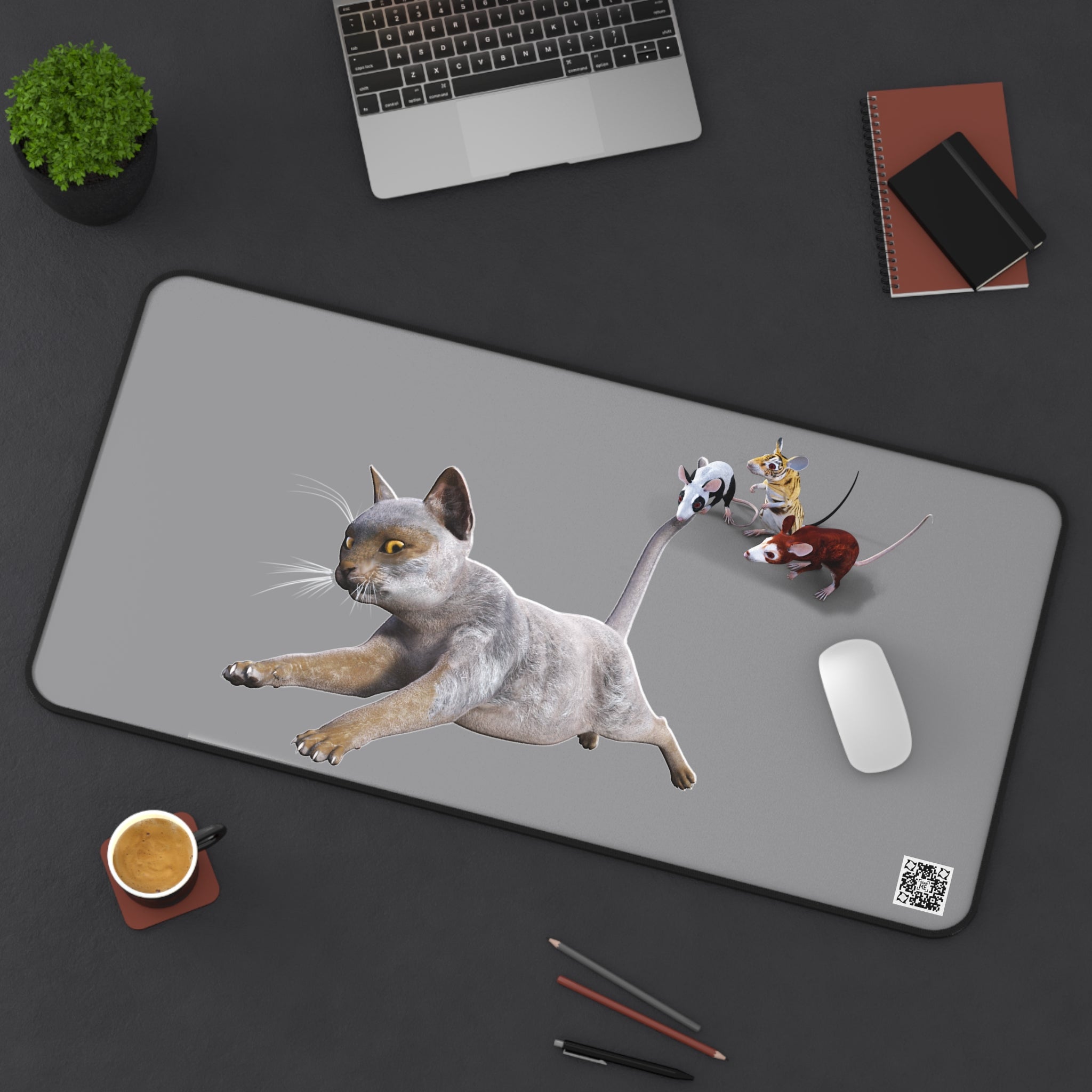 Werewolf Cat 3 MICE Desk Mat in 3 sizes