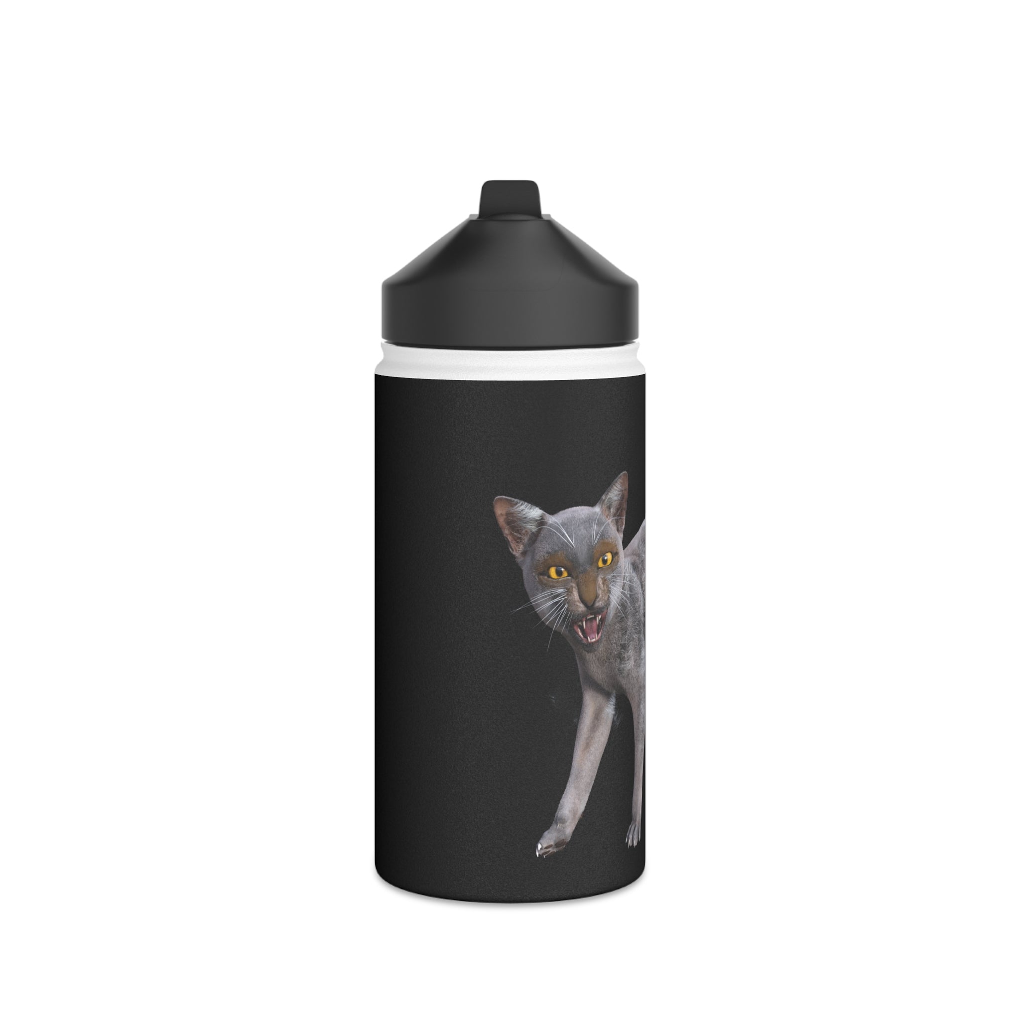 Werewolf Cat ~ FIERCE Stainless Steel Water Bottle