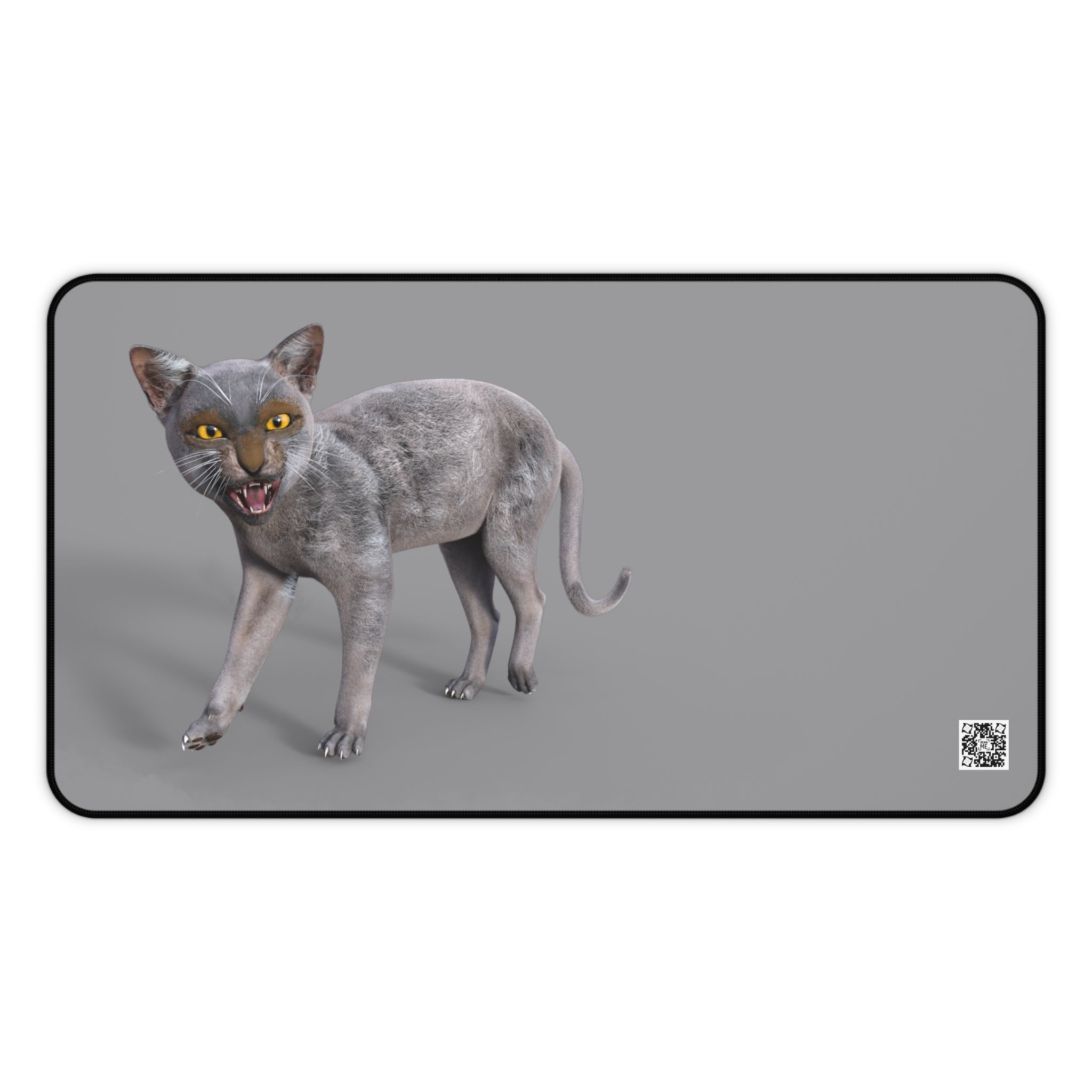 Werewolf Cat FIERCE Desk Mat