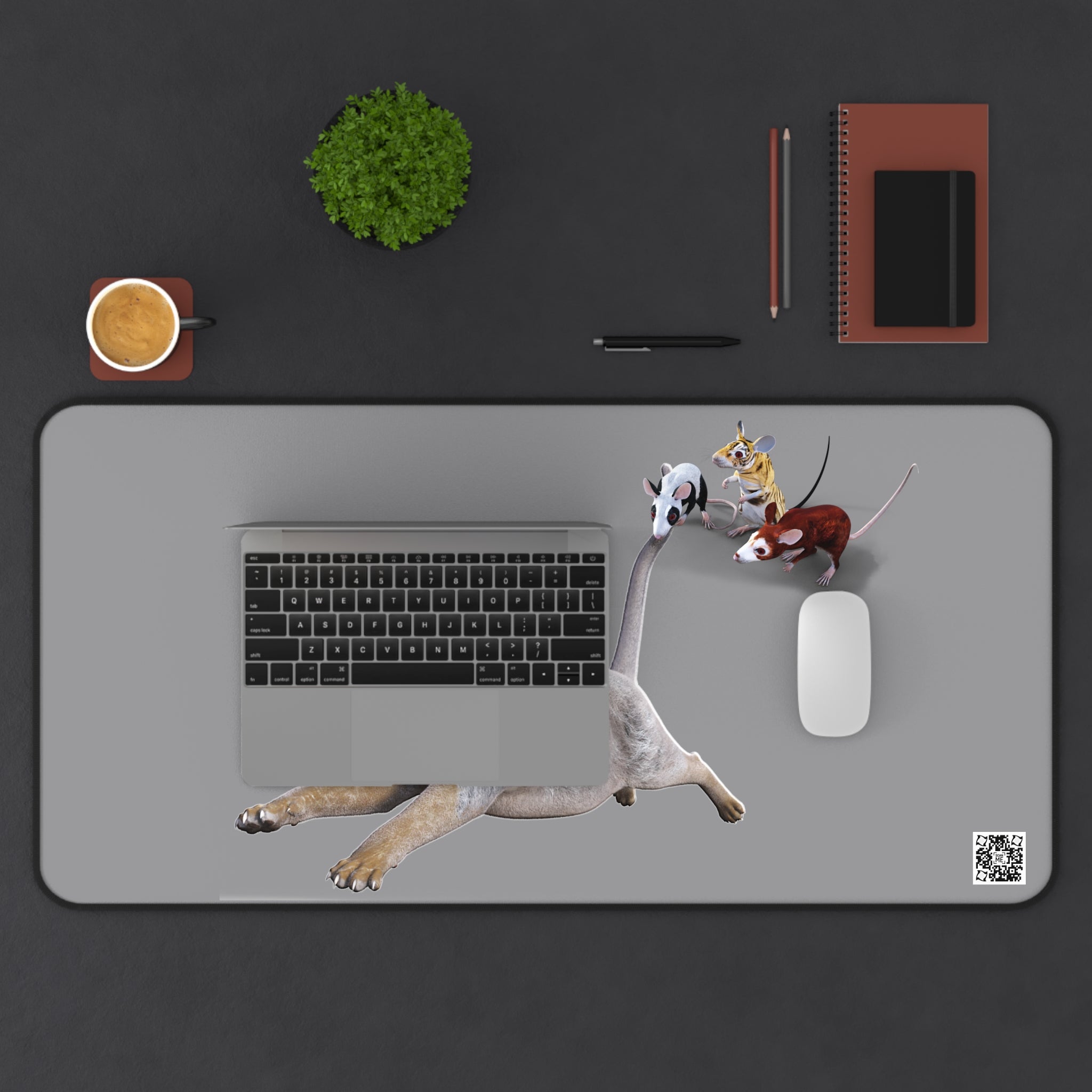 Werewolf Cat 3 MICE Desk Mat in 3 sizes