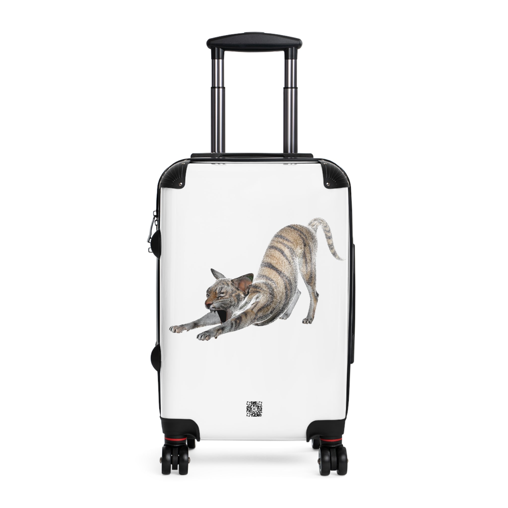 Tiger Sphynx Cat STRETCHING Suitcase in 3 sizes *Limited Edition