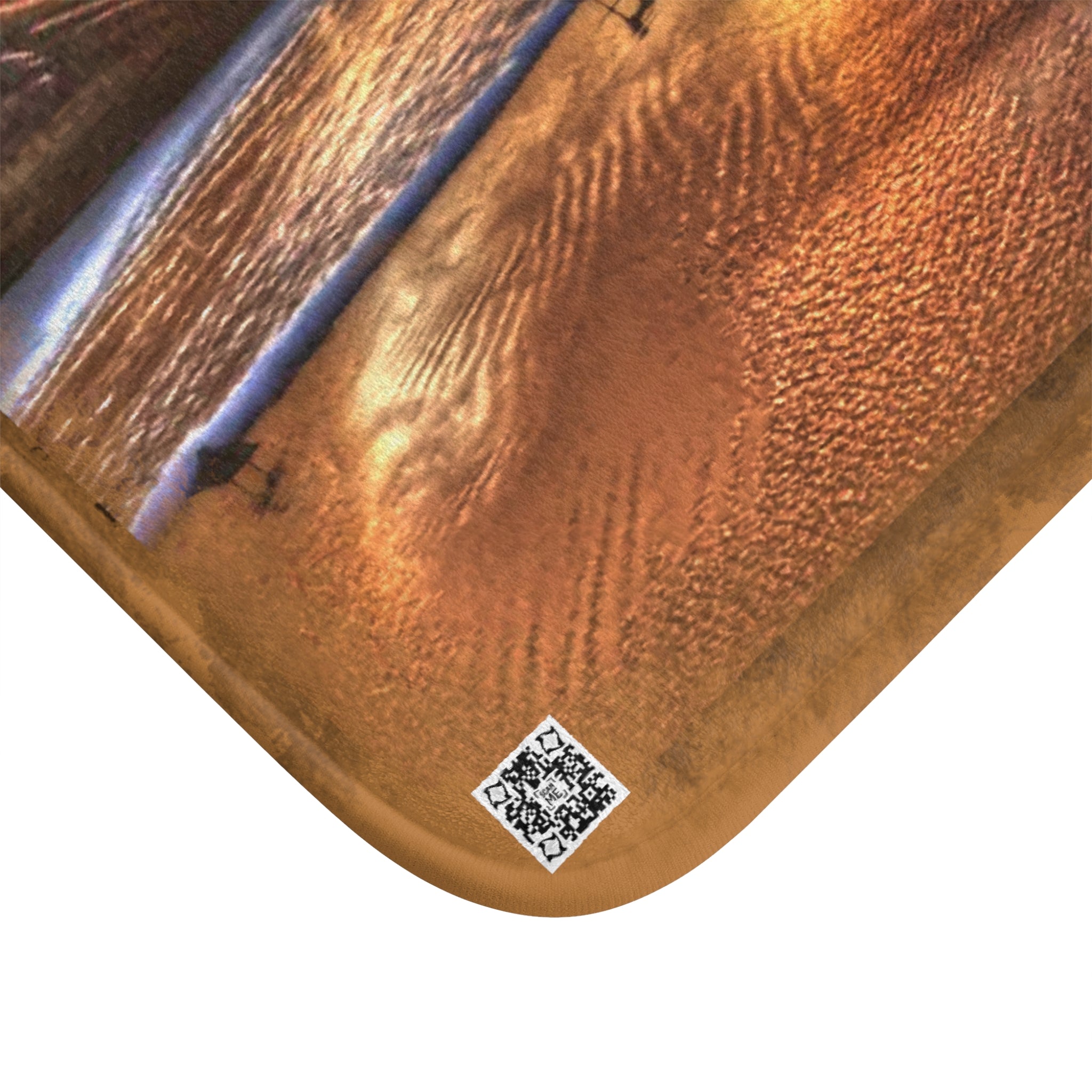 Anihowls™ ~ WOLVES ON THE BEACH Bath Mat