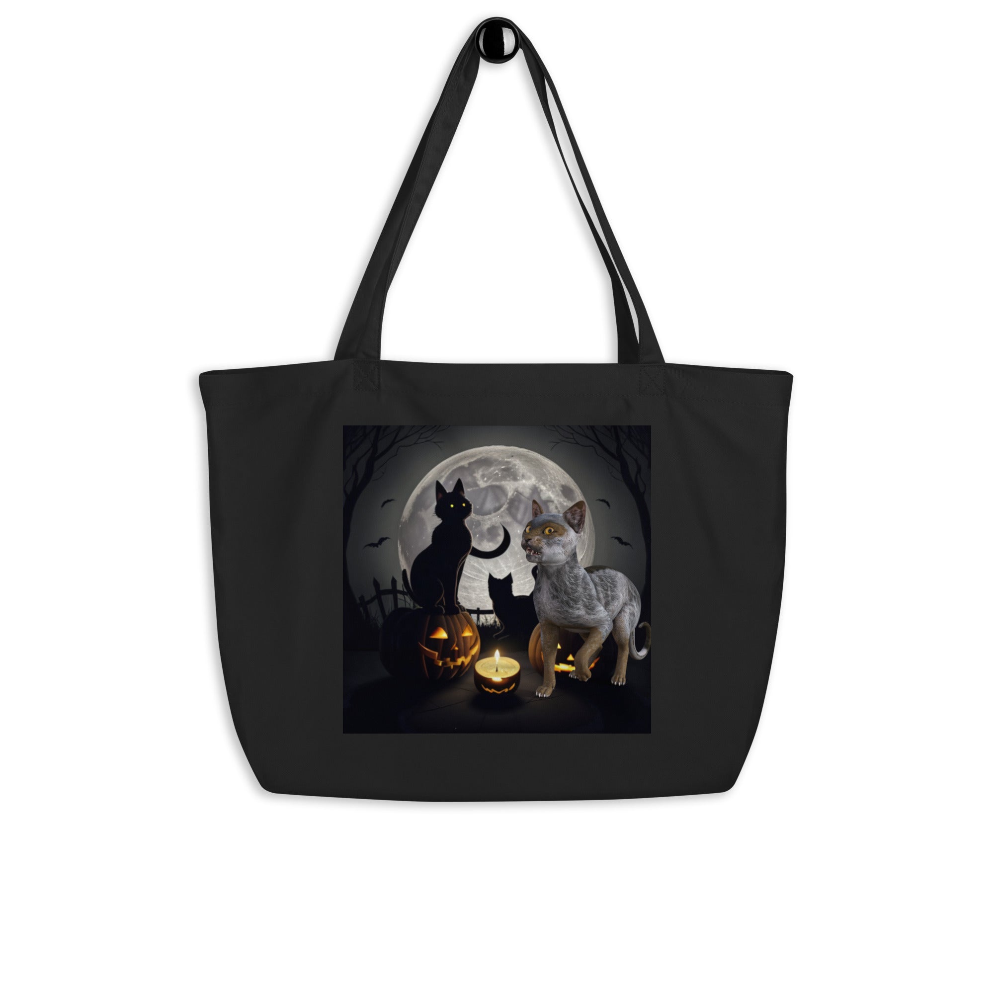 Large organic tote bag